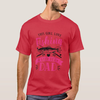 Camiseta Gráfico Engraçado De Passado De Pesca Para Raparig