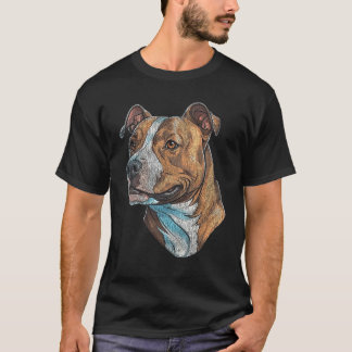 Camiseta Gràfico engraçado do Cute American Pit Bull Terrie