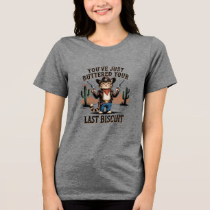 Camiseta Gráfico Engraçado - Engraçado Humor Gato Quote Tri