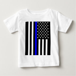 Camiseta Gráfico fino americano de Blue Line