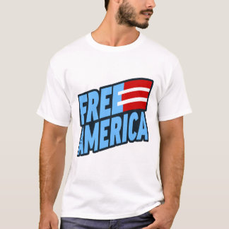 Camiseta Gráfico Free America Tee XL