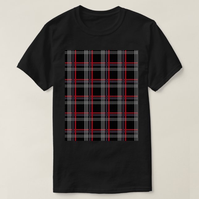 Camiseta Gráfico GTi Tartan (Frente do Design)