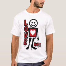 Gráfico Inspirado em Amor Ódio 