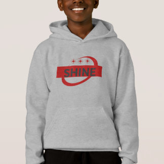 Camiseta Gráfico Inspirador SHINE, Motivação Positiva