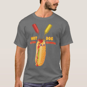 Camiseta Gráfico legal de campeão de comer cachorro quente