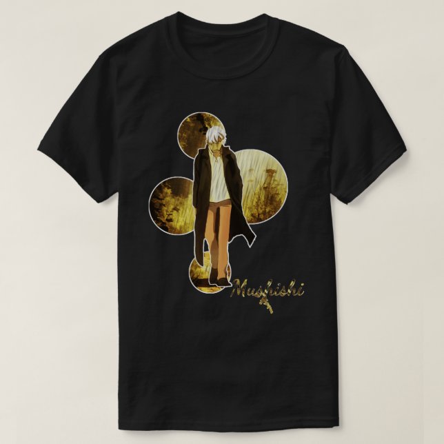 Camiseta Gráfico Legal do Anime Tv Mushishi Série Gifts (Frente do Design)