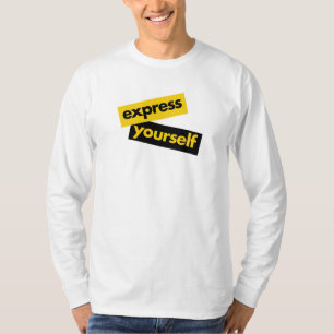 Camiseta Gráfico moderno, vibrante e ousado de se Expressar