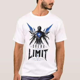 Camiseta Gráfico Motivacional Quebre Seu Limite