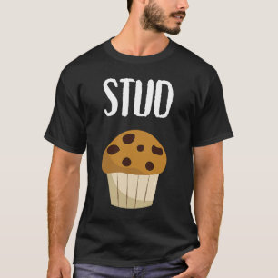 Camiseta Gráfico para Homens com Muffin