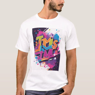 Camiseta Gráfico para um Evento de Execução de Cor!!!
