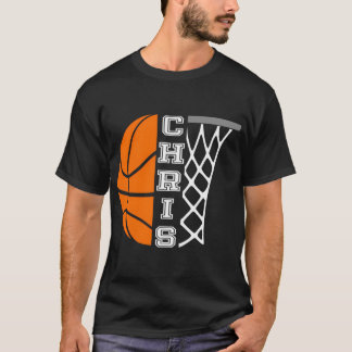 Camiseta Gráfico personalizado do jogador de basquete do Ch