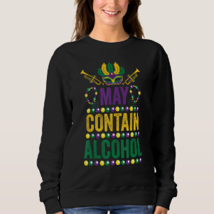 Camiseta Gráfico Pode Conter Álcool Arte Clássica Amor Mard