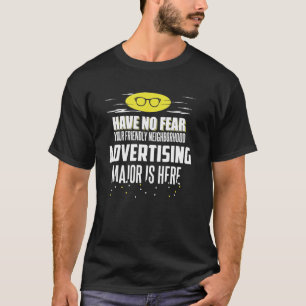 Camiseta Gráfico Principal de Super Publicidade - Não Tenha