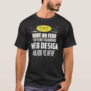 Camiseta Gráfico Principal do Super Web Design - Não Tenha