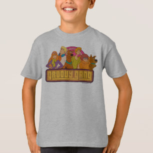 Camiseta "Gráfico retro dos desenhos animados do grupo