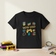 gráfico retro Vintage 90s KID nostalgia