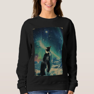 Camiseta Gráfico Retroativo da Arte de Pinagem de Pinguin I
