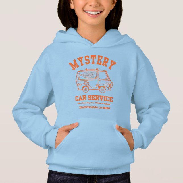 Camiseta Gráfico Scooby-Doo "Mystery Car Service" (Frente)
