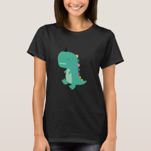 Camiseta Gráfico sem rosca de Andy Westface Dinocorn