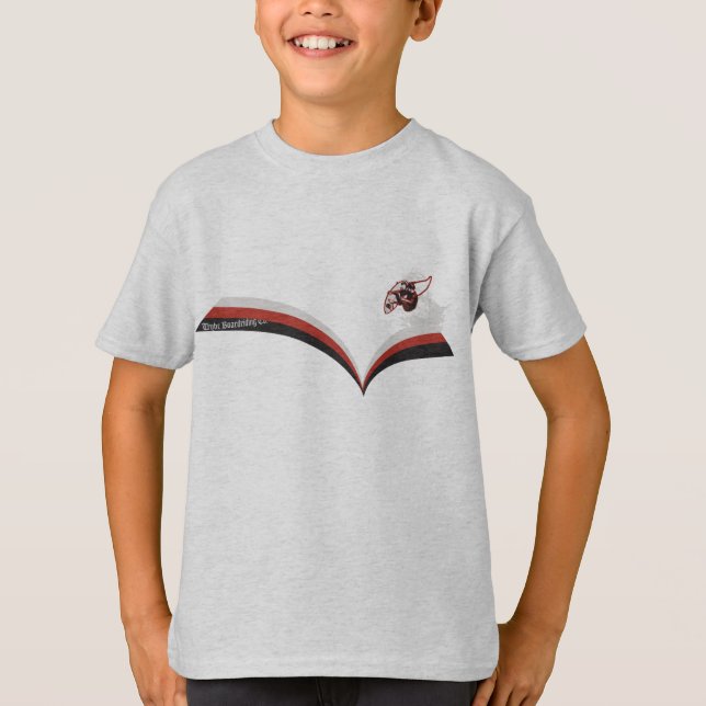 Camiseta Gráfico surfando da banda da conspiração (Frente)