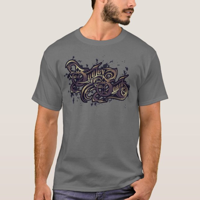 Camiseta Gráfico tribal de Budley (Frente)