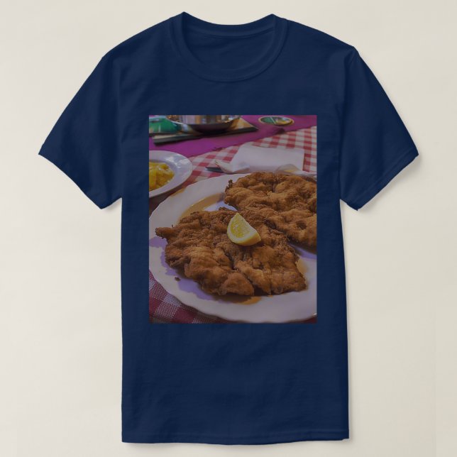 Camiseta Gráfico Wiener Schnitzel Vom Schwein (Frente do Design)