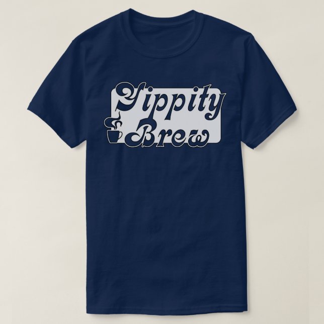 Camiseta gráfico Yippity Brew (Frente do Design)