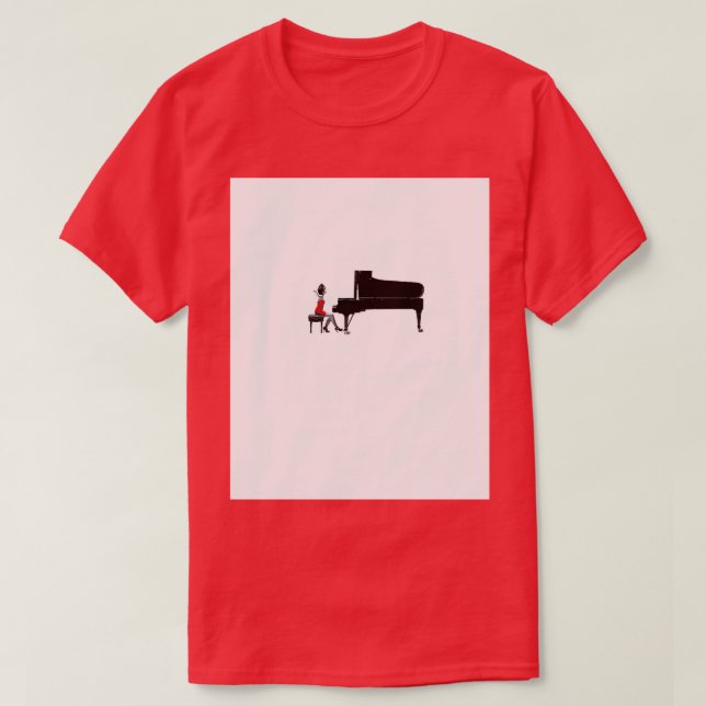 Camiseta Gráfico Yuja Wang (Frente do Design)