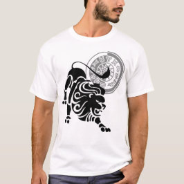 Camiseta Gráfico Zodiac Leo Lion, estilo grego