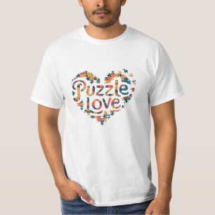 Camiseta Gráficos criados por Quebra-cabeça