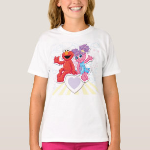 Camiseta Gráficos da Abby & Elmo