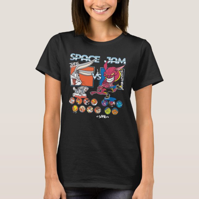 Camiseta Gráficos da Escalação SPACE JAM™ TUNE SQUAD™ VS Mo (Frente)