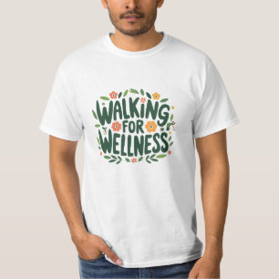 Camiseta Gráficos de aparência caminhante para ventiladores