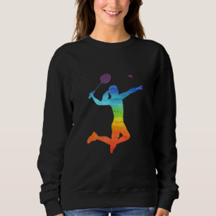 Camiseta Gráficos de Badminton Jogador de Badminton Peteca