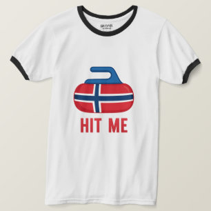 Camiseta Gráficos de Cápsula de Bandeira Nórdica