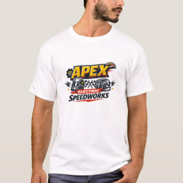 Camiseta Gráficos de corrida de velocidade elétrica Apex El