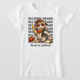 Camiseta Gráficos de Unicórnio Legal para a Segunda Série d