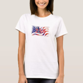 Camiseta Gráficos do 250º Aniversário dos Estados Unidos