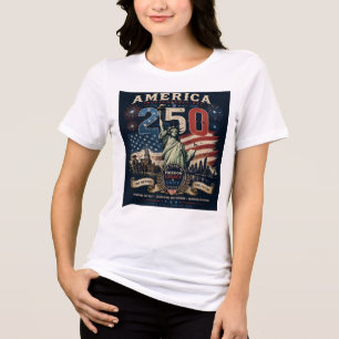 Camiseta Gráficos do Dia da Independência Patriótica 4 de J