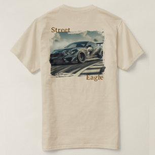 Camiseta Gráficos do Street Eagle Drift Car