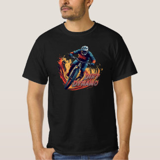Camiseta Gráficos e Texto de Downhill