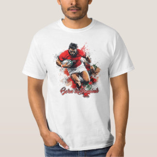 Camiseta Gráficos e Texto para Fãs de Futebol