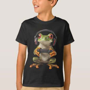 Camiseta Gráficos engraçados de jogos de jogos de jogador d