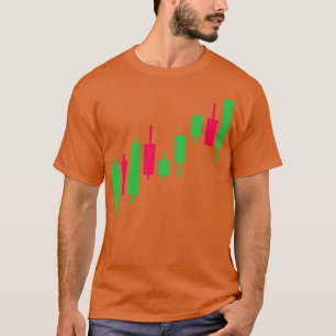 Camiseta Gráficos Forex e Stock Market Trader
