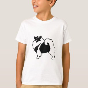 Camiseta Gráficos Keeshond - Arte de Cachorro Original