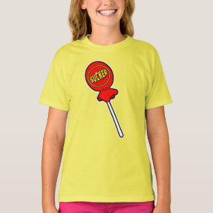 Camiseta Gráficos Loucos Red Sucker Amarelo