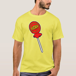 Camiseta Gráficos Loucos Red Sucker Amarelo