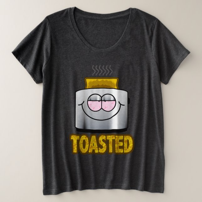 Camiseta Gráficos Loucos Torrador TORRADO (Frente do Design)