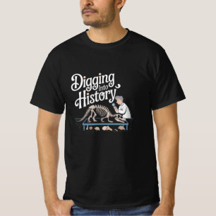 Camiseta Gráficos Pensados em Geólogo Criativo