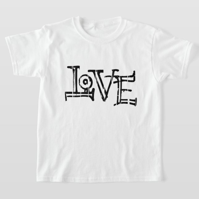 Camiseta Grafite de amor (Postura )
